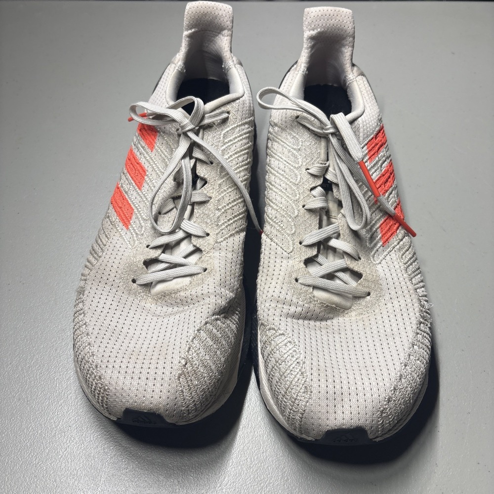 Adidas Solar Boost ST 19 Mens Running Shoes Grey Red Size US13
